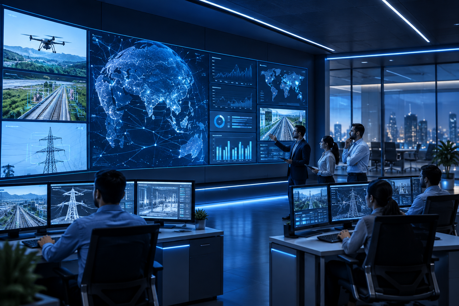 Sky Quantech AI team and technology